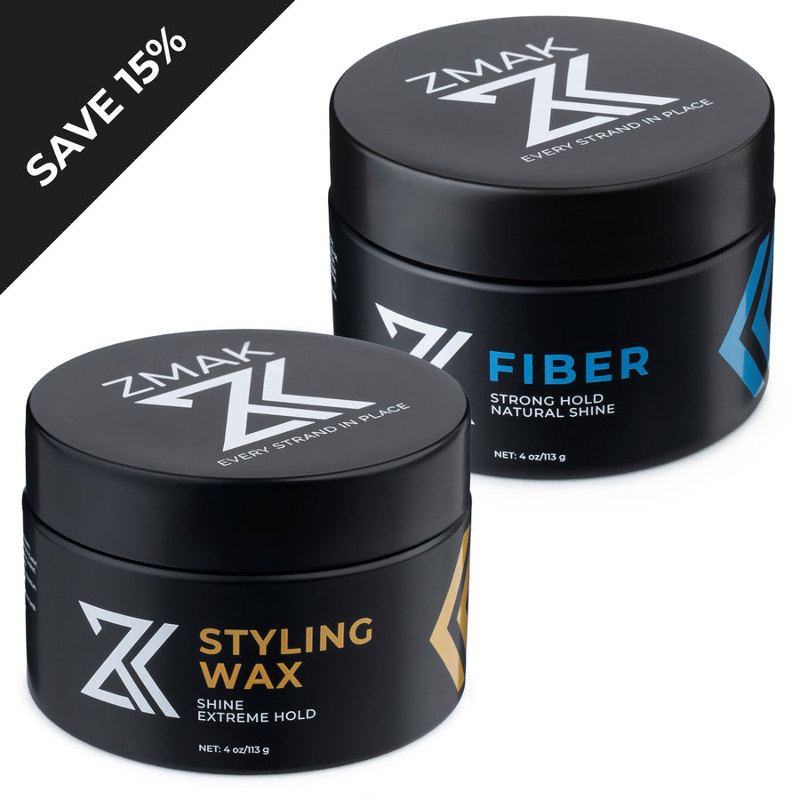 ZMAK Styling Wax + Fiber product photograph