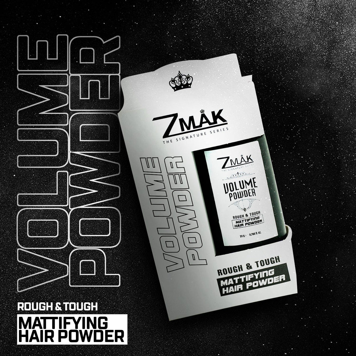 Zmak Hair Volumizer - – Zmak Signature - Powder Non-Sticky, The Look Series Natural