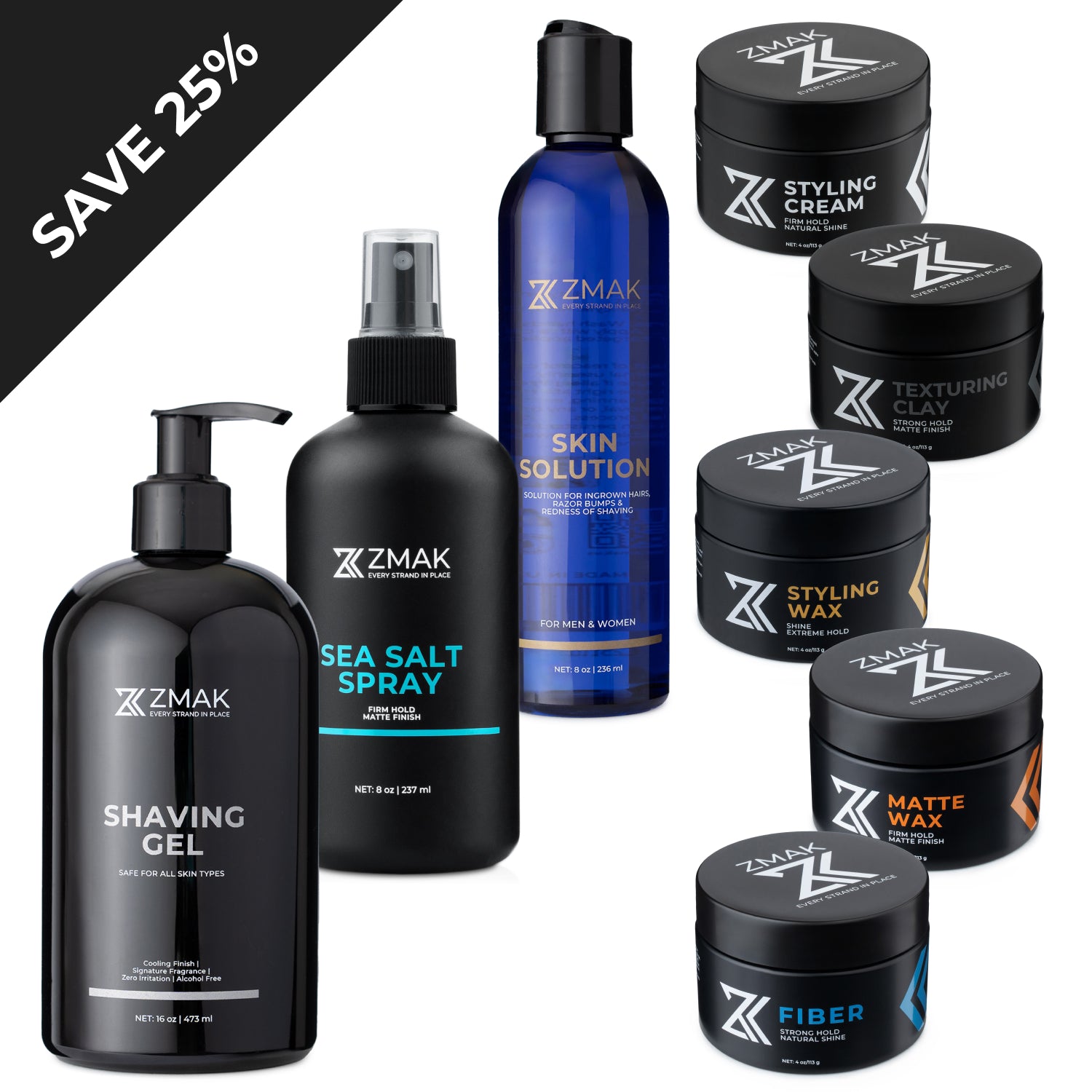 All Grooming Kit – ZMAK EVERY STRAND IN PLACE