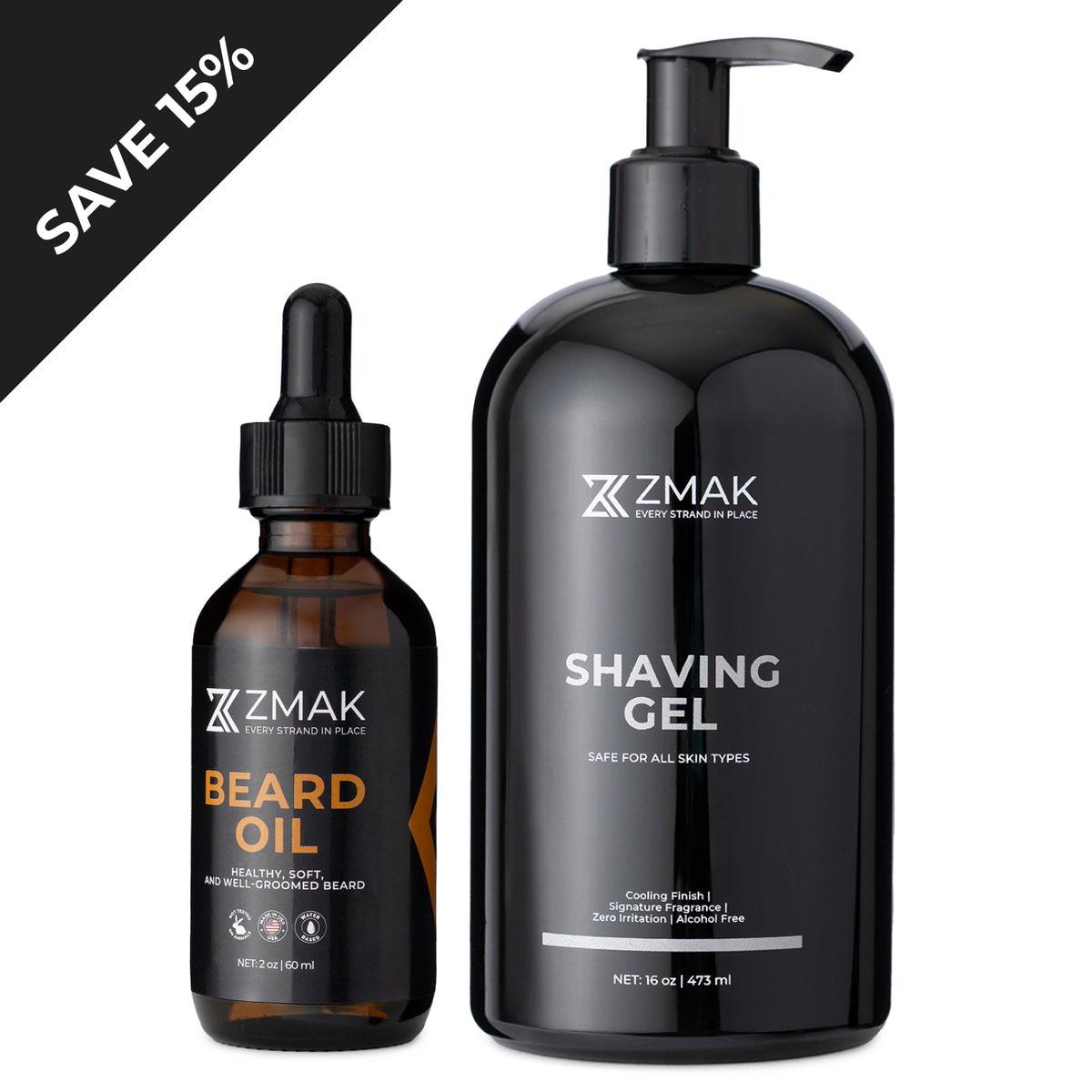 Beard Oil + Shaving Gel