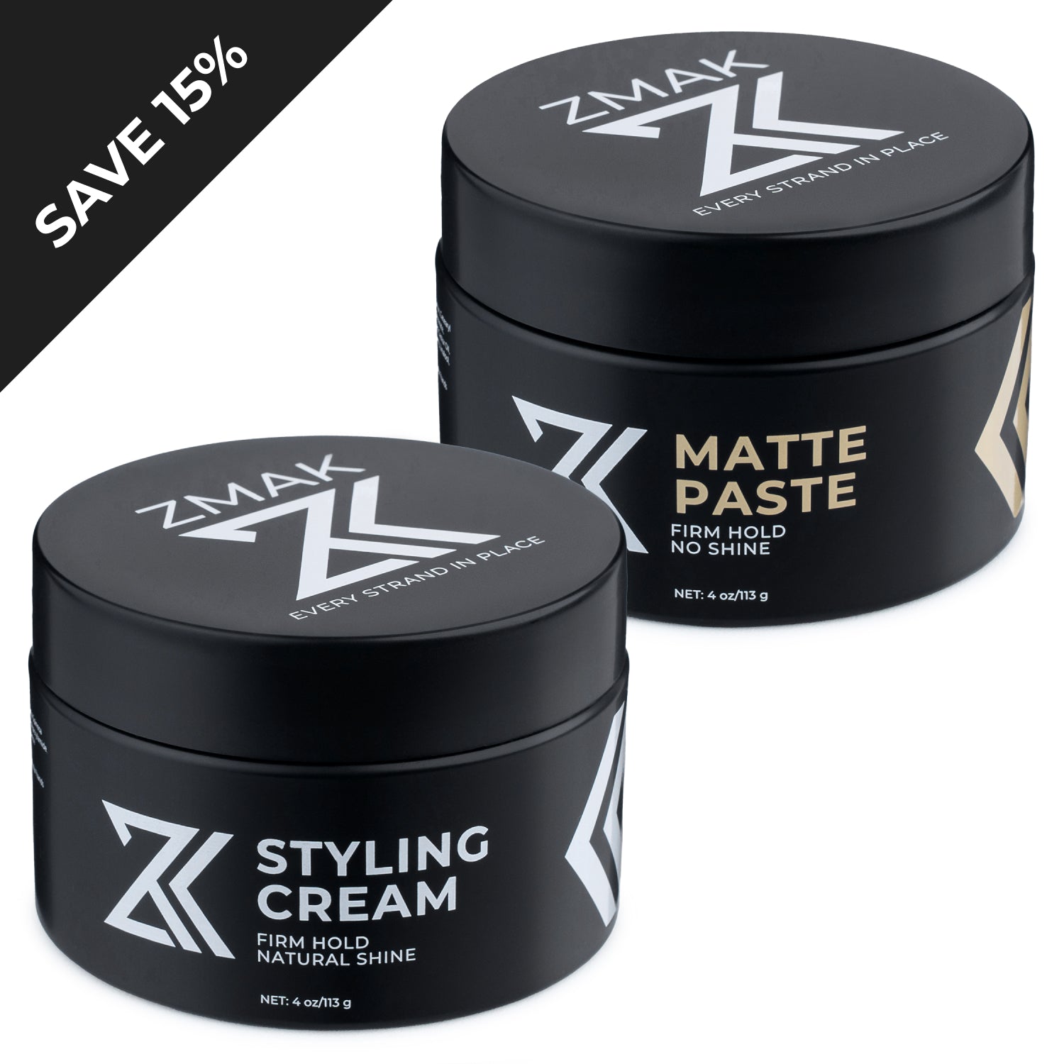 Styling Cream + Matte Paste – ZMAK EVERY STRAND IN PLACE