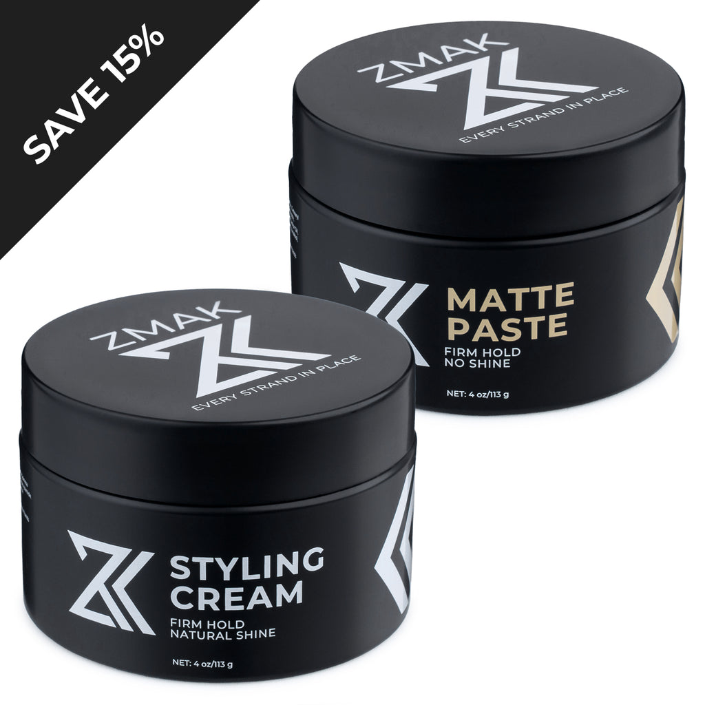 Styling Cream + Matte Paste – ZMAK EVERY STRAND IN PLACE