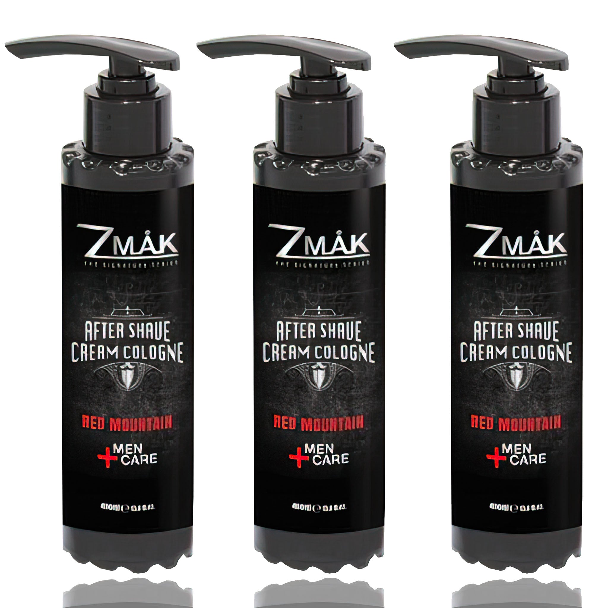 After Shave Cream Cologne - 3 Pack of Red Mountain - 13.86 fl oz. - ZMAK The Signature Series