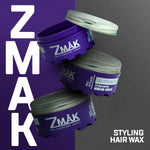 Hair Wax for Men and Women - Medium hold - Medium Shine - All Hair Types - Add Volume and Texture (150 ML) - 3 Pack of Gel Styling Wax - ZMAK The Signature Series