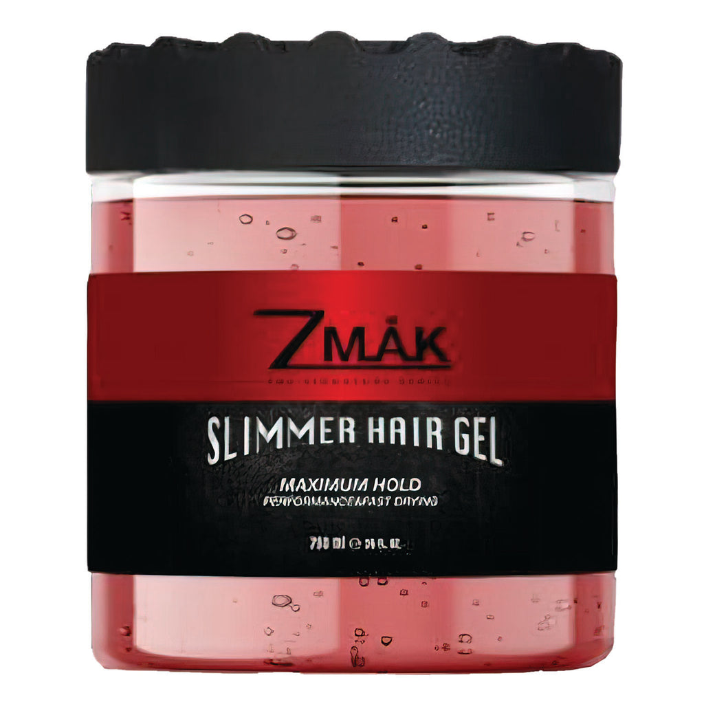 Hair Styling Gel for Men and Women - Natural Hair Gel for Curly Hair and Maximum Strong Hold - Easy To Wash Out - All Day Hold For All Hair Styles - Add Volume and Texture (750 ML) - ZMAK Slimmer Hair Gel