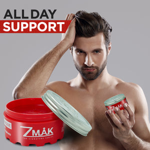 Gel Styling Pomade for Men and Women - Strong Hold and High Shine - Easy to Wash Out - Natural & Organic - Add Volume and Texture (150 ML) - 3 Pack of The Unique - ZMAK The Signature Series